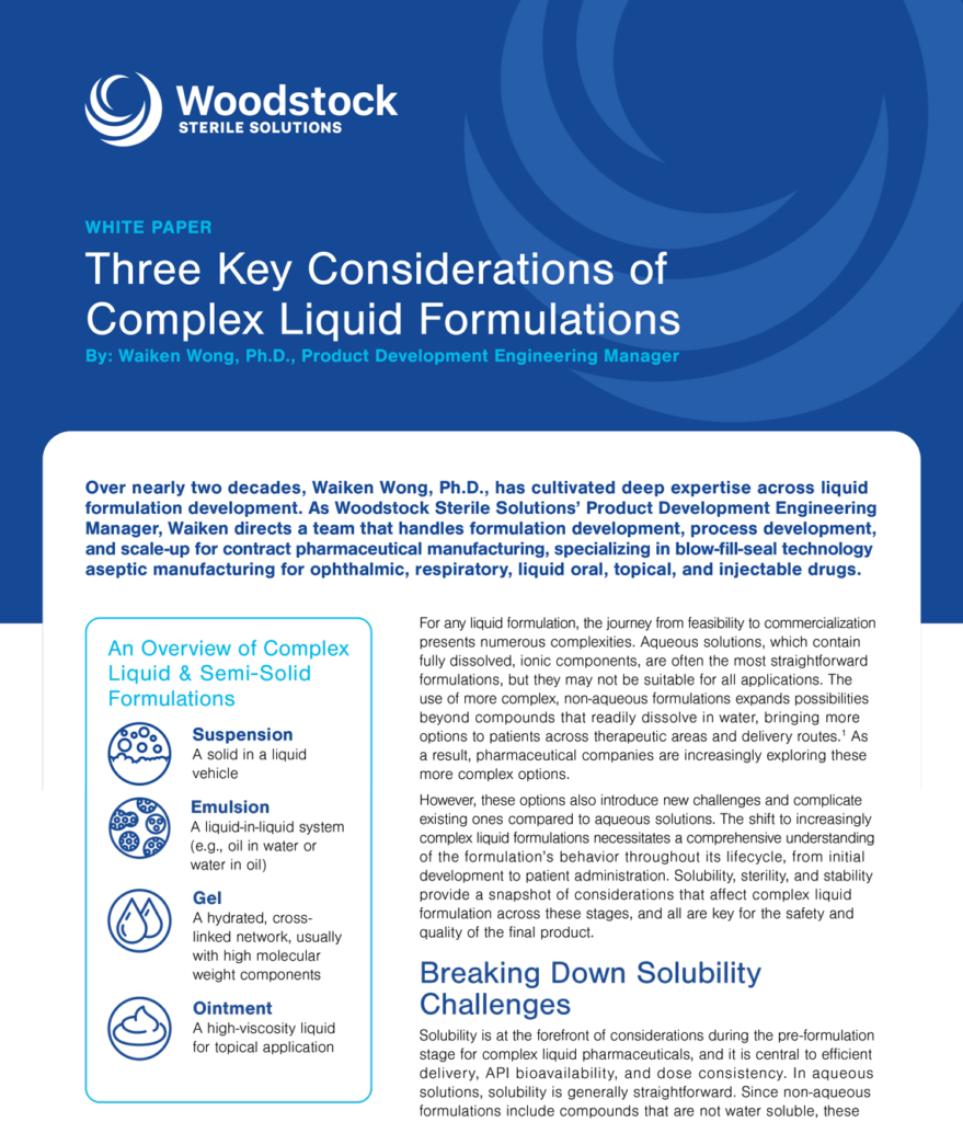 Three Key Considerations for Complex Liquid Formulations